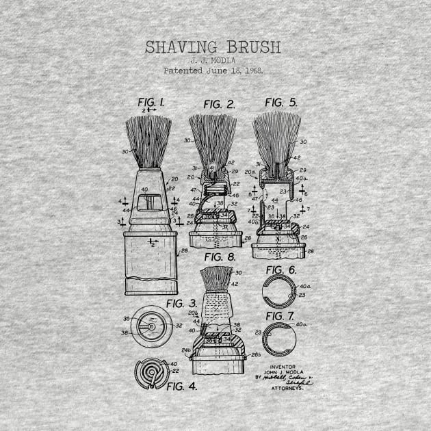 SHAVING BRUSH patent by Dennson Creative